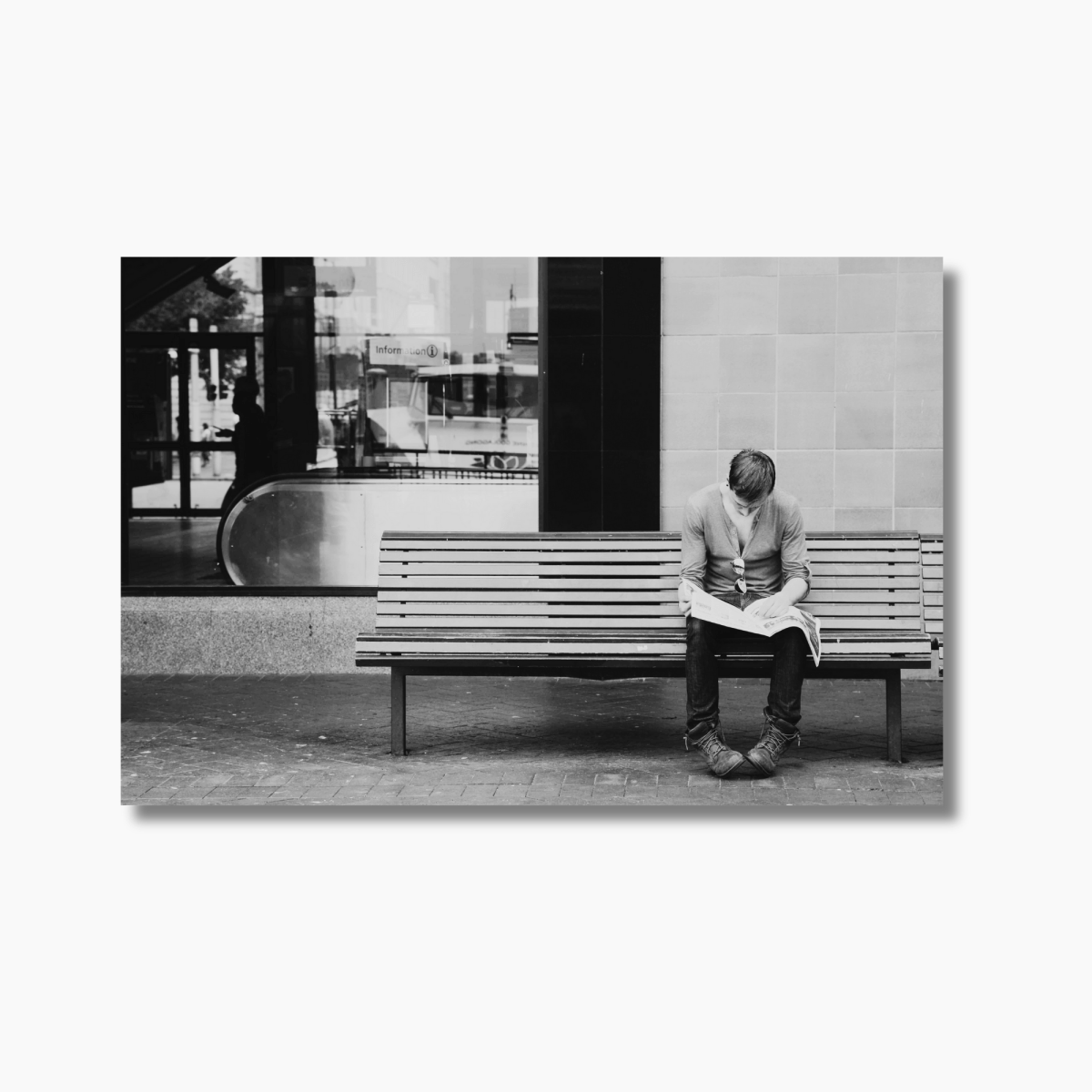 Solitary Reflections at Circular Quay - Gallery Twelve