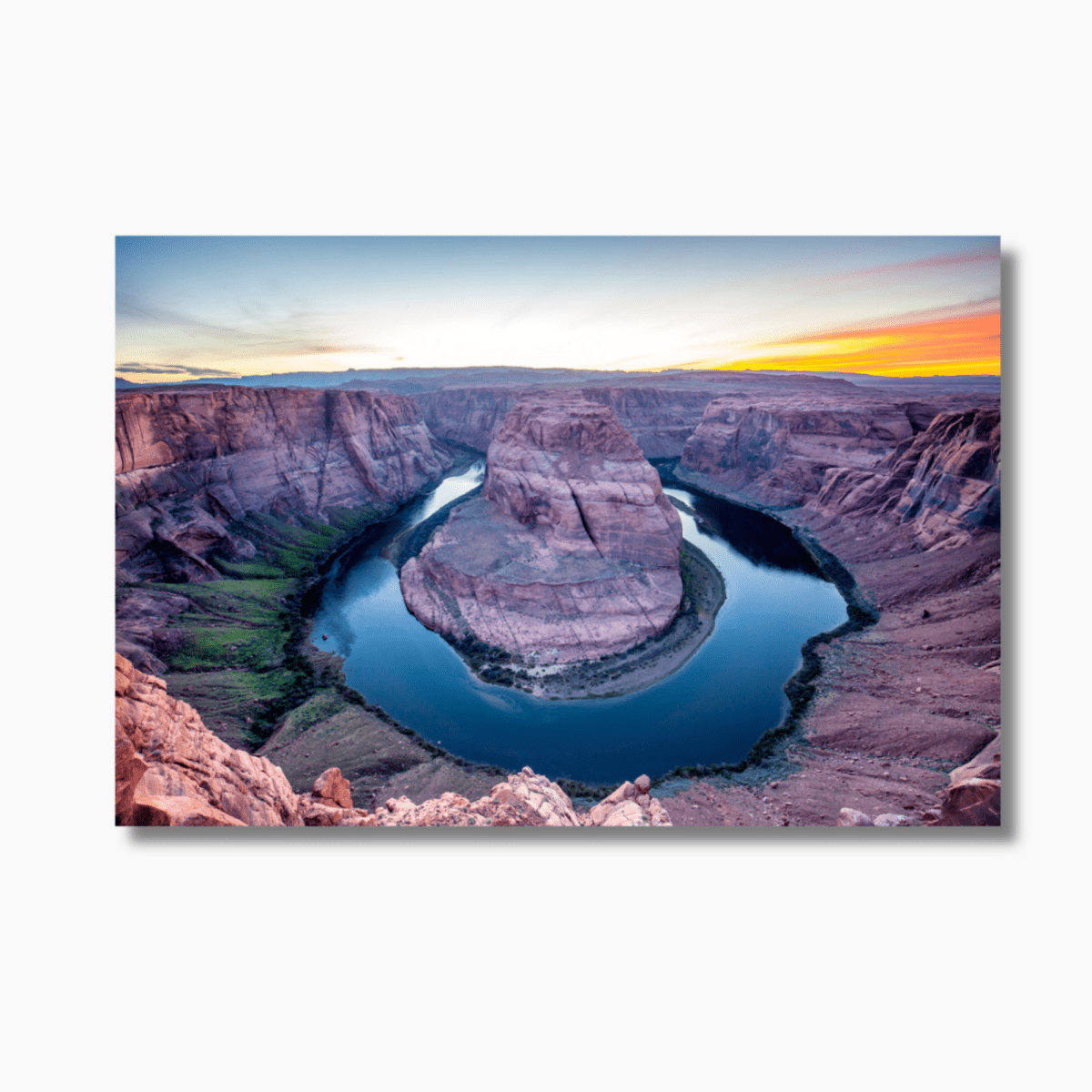 Sunset at Horseshoe Bend - Gallery Twelve